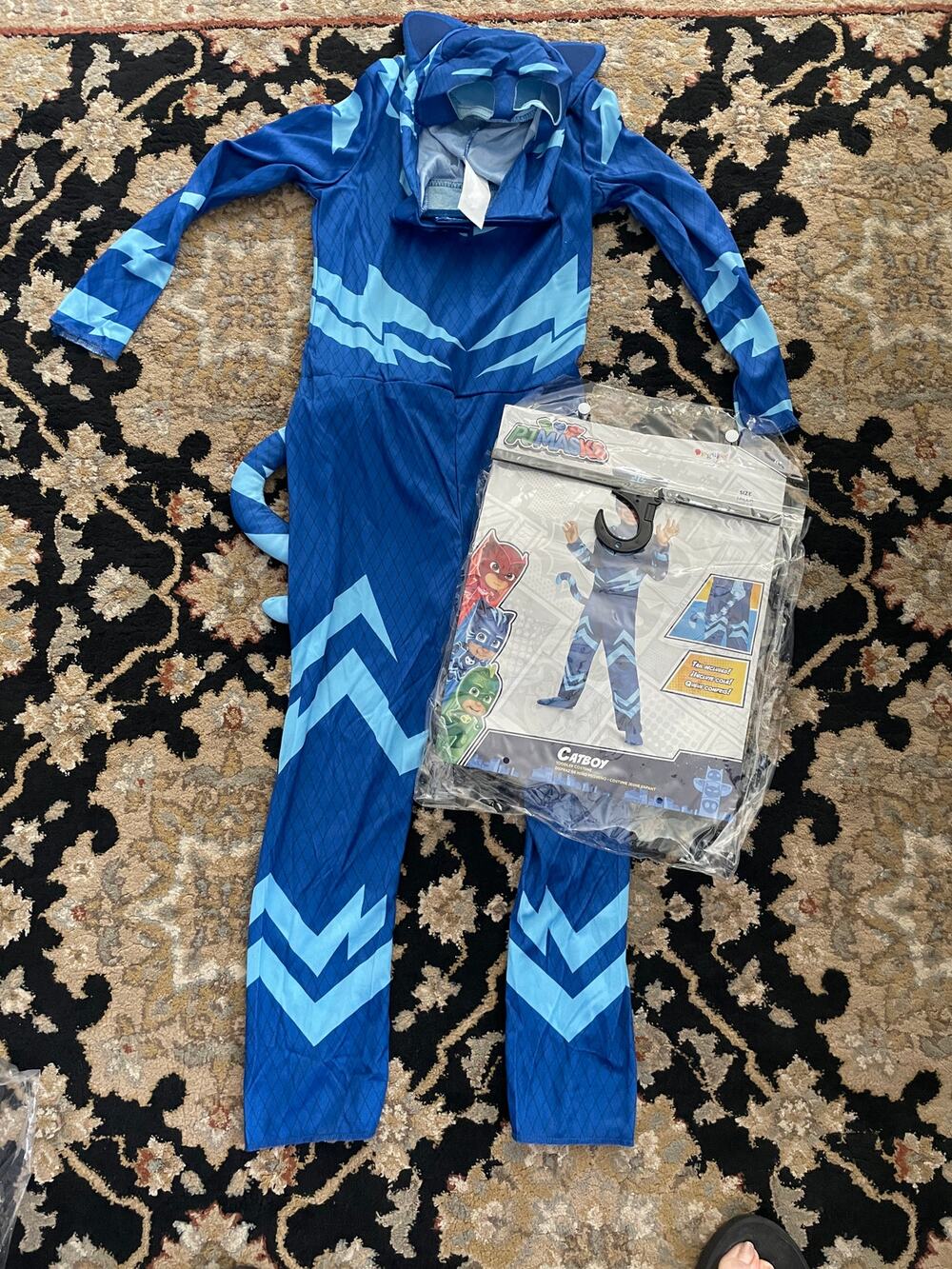 DISNEY PJ MASKS CATBOY CLASSIC HALLOWEEN COSTUME SIZE 4-6 exc